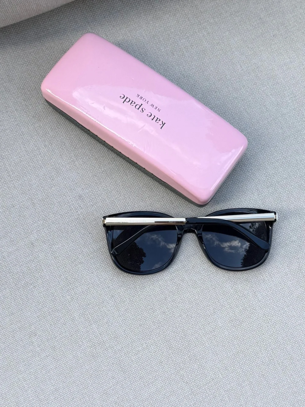 Kate Spade Black & Gold Sunglasses